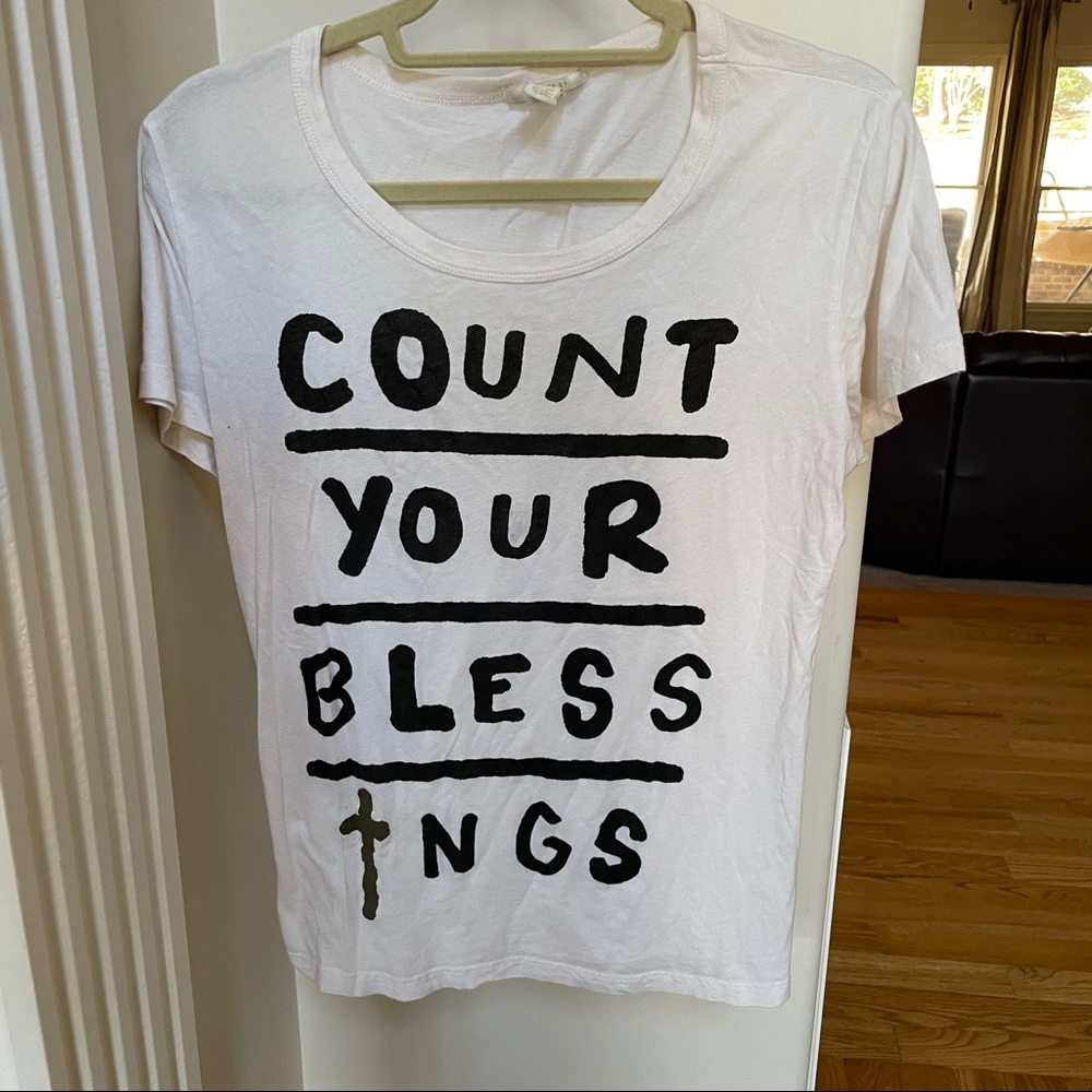 Forever 21 Count Your Blessings Tee